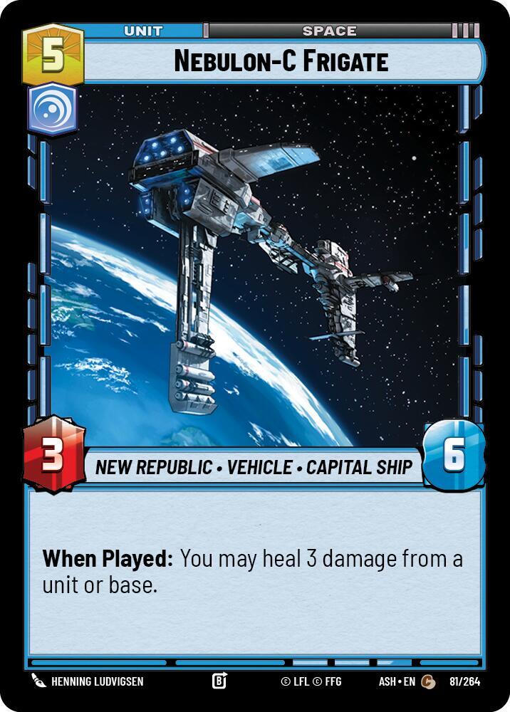 Nebulon C Frigate 81/264 (Ashes of the Empire) 