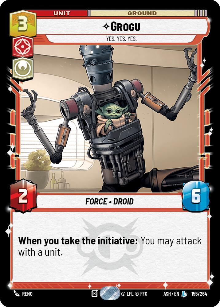 Grogu Yes Yes Yes 155/264 (Ashes of the Empire) 