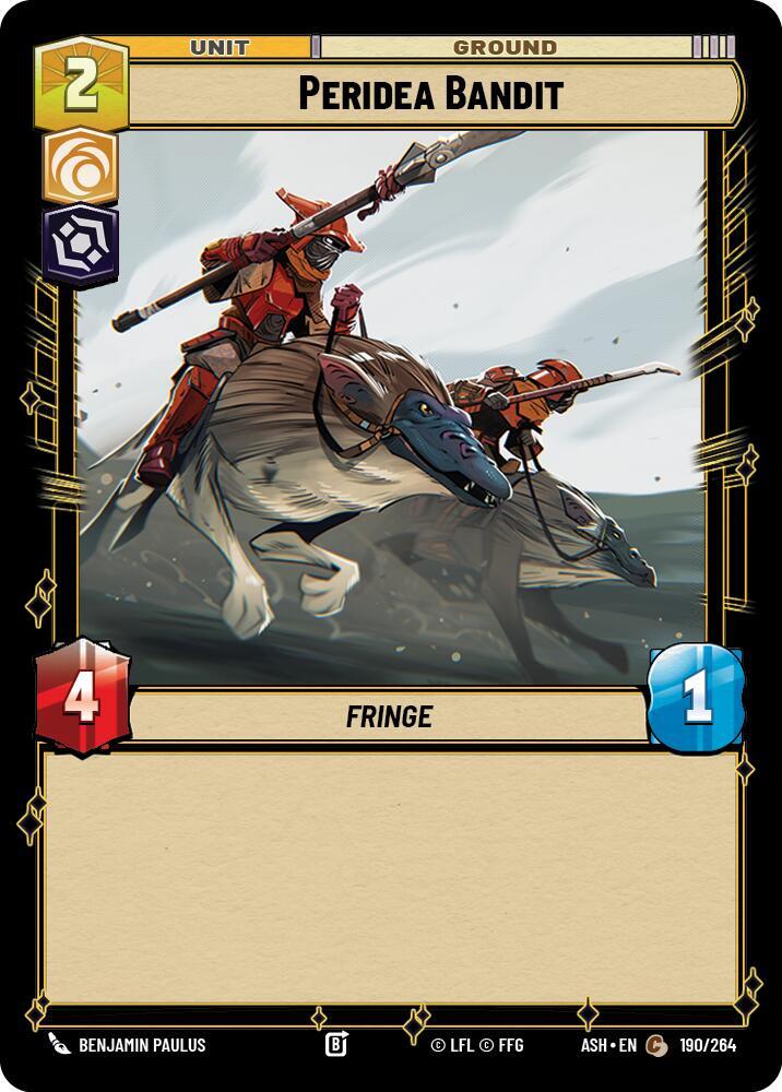 Peridea Bandit 190/264 (Ashes of the Empire) 