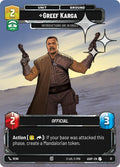 Greef Karga Foil 31 (Ashes of the Empire - Weekly Play Promos)  - Foil