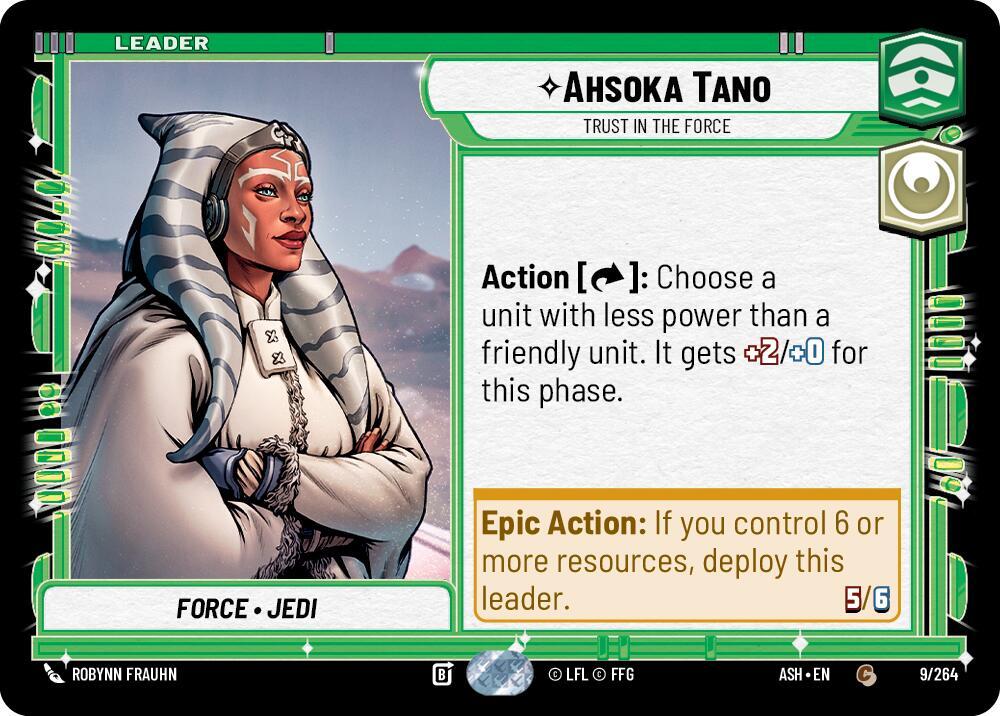 Ahsoka Tano Trust in the Force 9/264 (Ashes of the Empire) 
