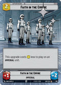 Faith in the Empire Hyperspace Foil 764 (Ashes of the Empire)  - Foil