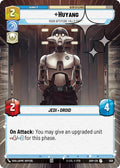 Huyang Your Aptitude Falls Short Hyperspace Foil 558 (Ashes of the Empire)  - Foil