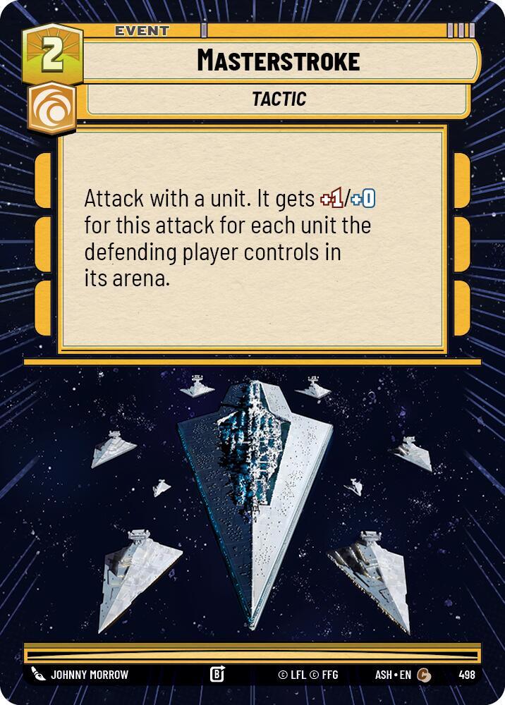 Masterstroke Hyperspace 498 (Ashes of the Empire) 