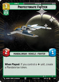 Protectorate Fighter Hyperspace Foil 626 (Ashes of the Empire)  - Foil