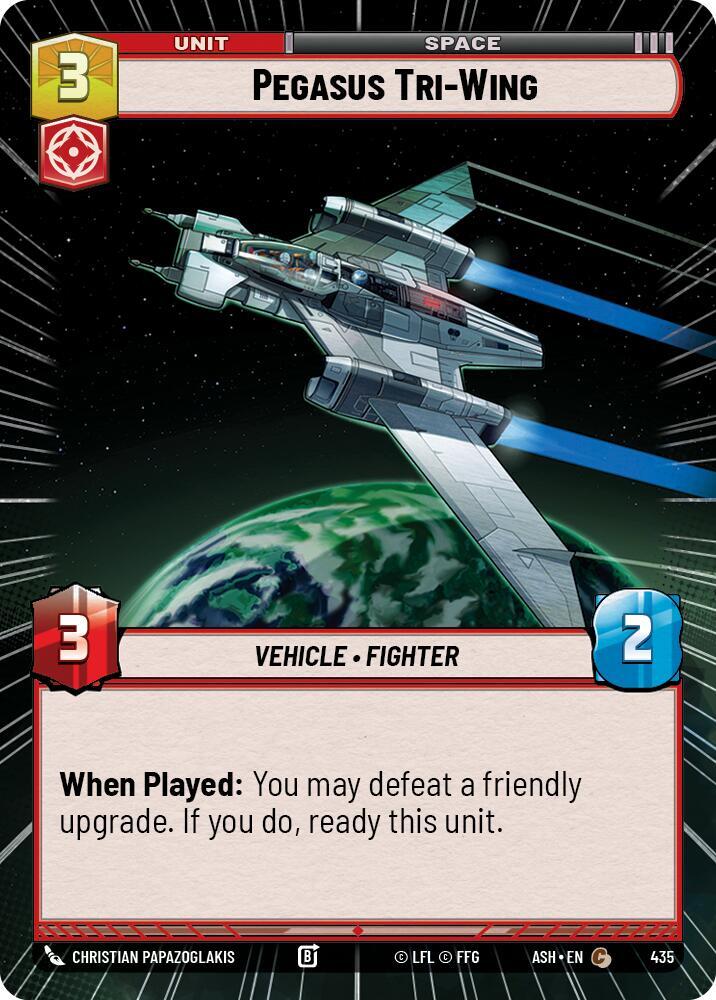 Pegasus Tri Wing Hyperspace 435 (Ashes of the Empire) 