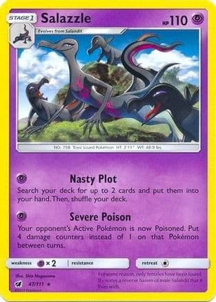 Salazzle (SM Crimson Invasion) 47/111 - Deck Exclusives