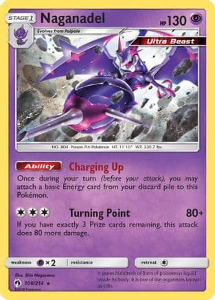 Naganadel (108/214) [Sun & Moon: Lost Thunder] Reverse Holofoil