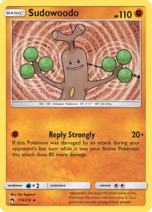Sudowoodo 110/214 - SM  Lost Thunder