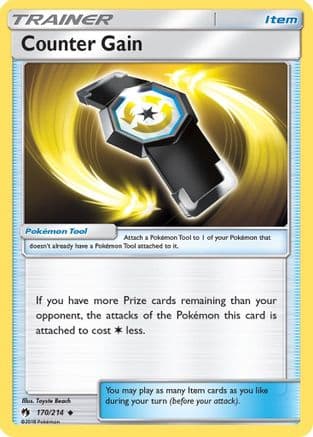 Counter Gain 170/214 - SM  Lost Thunder Reverse Holofoil