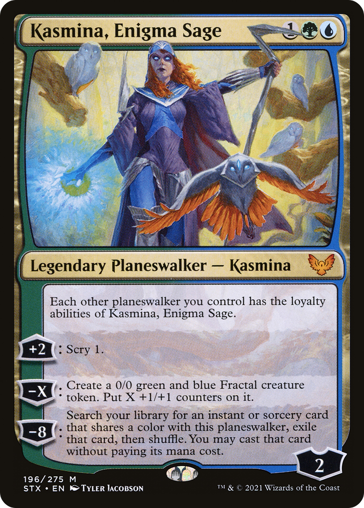 Kasmina, Enigma Sage [Strixhaven: School of Mages] Foil