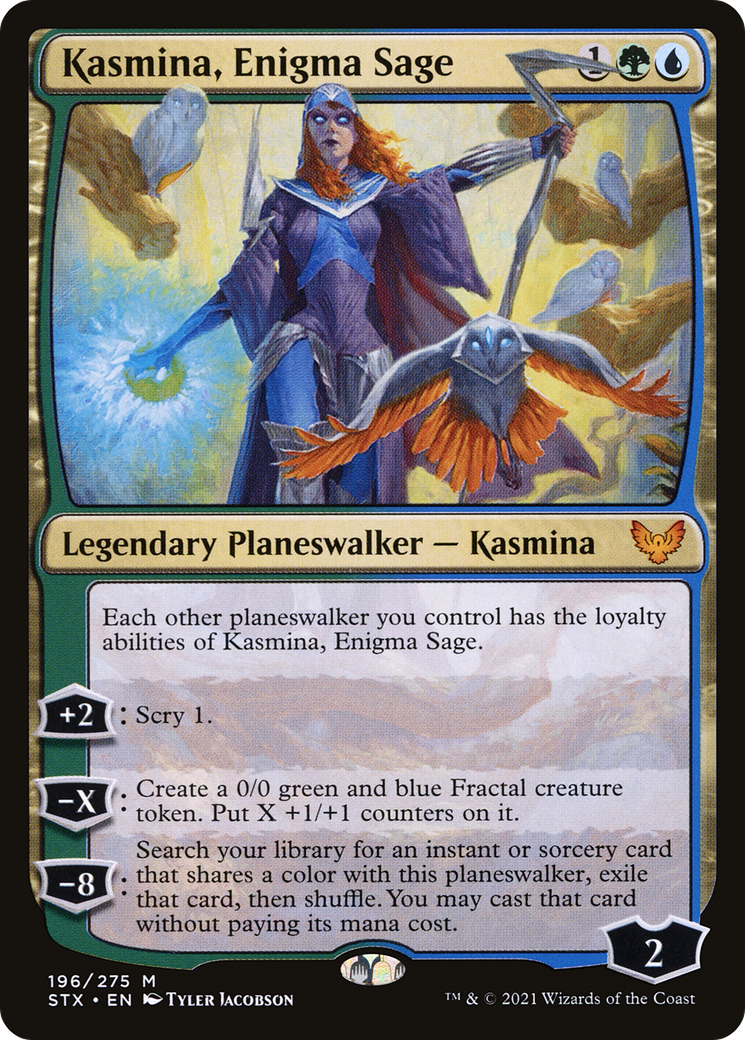 Kasmina, Enigma Sage [Strixhaven: School of Mages] Foil