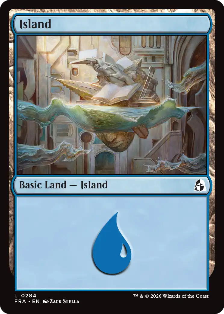 Island 284 (Reality Fracture)  - Foil