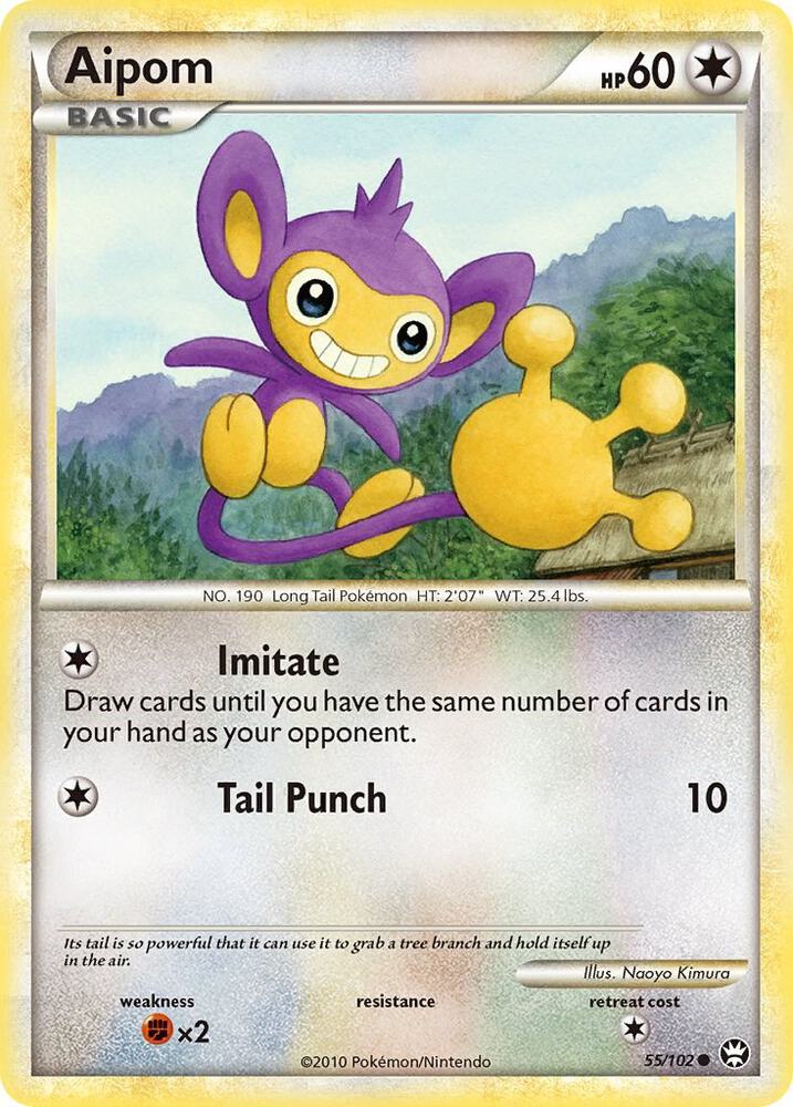 Aipom 55/102 (Triumphant) 
