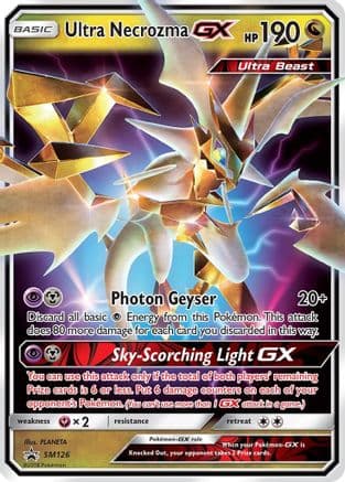 Ultra Necrozma GX SM126 SM126/248 - SM Promos Holofoil