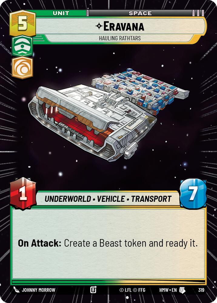 Eravana Hauling Rathtars Hyperspace 319 (Homeworlds) 