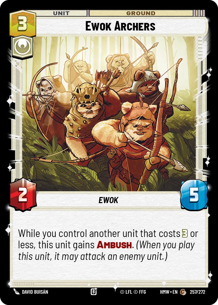Ewok Archers 257/272 (Homeworlds) 