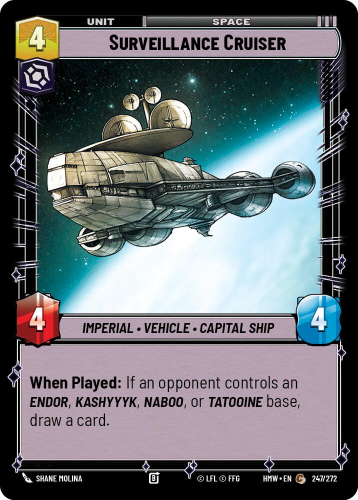 Surveillance Cruiser 247/272 (Homeworlds) 