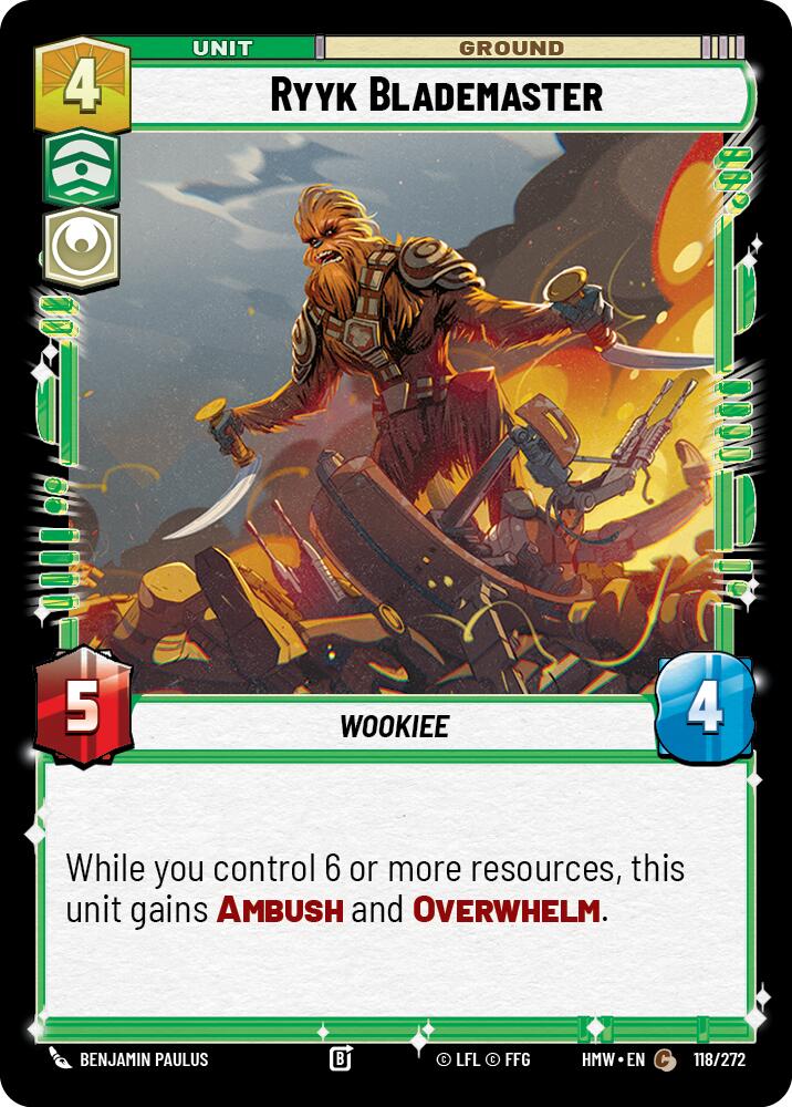 Ryyk Blademaster 118/272 (Homeworlds) 