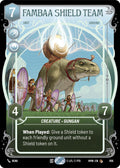 Fambaa Shield Team Prestige Foil 856 (Homeworlds)  - Foil