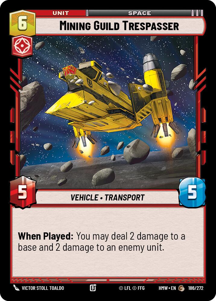 Mining Guild Trespasser 186/272 (Homeworlds) 