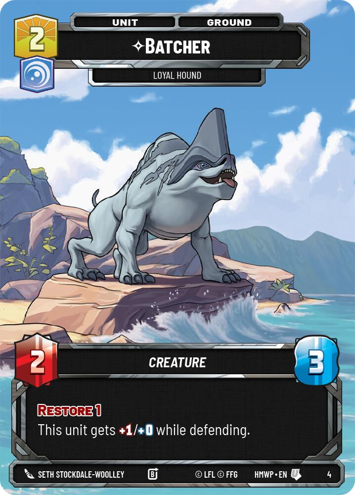 Batcher Loyal Hound 4 (Homeworlds: Weekly Play Promos) 