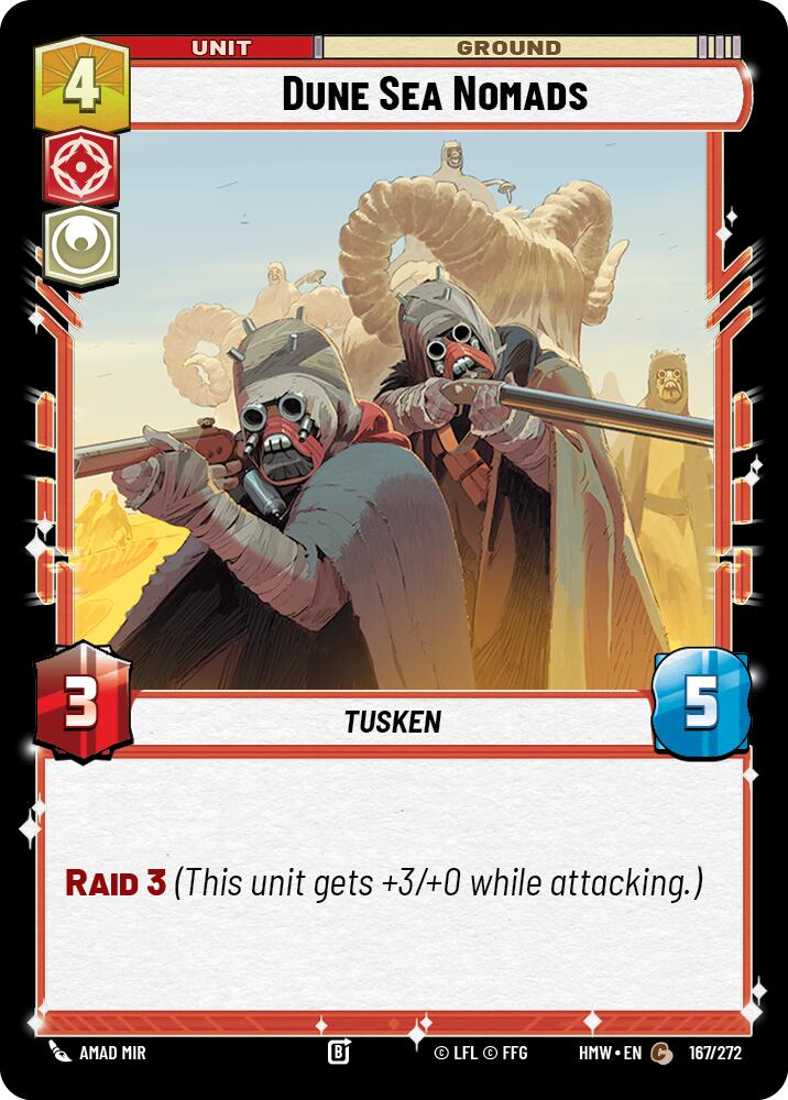 Dune Sea Nomads 167/272 (Homeworlds) 