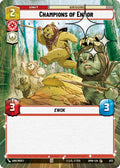 Champions of Endor Hyperspace Foil 673 (Homeworlds)  - Foil