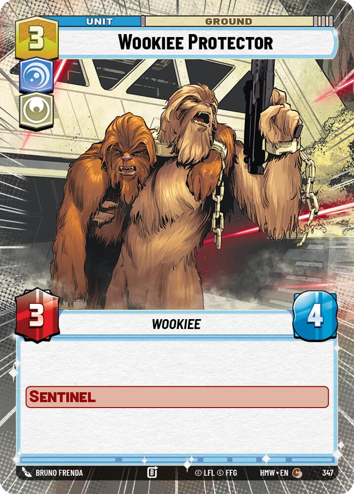 Wookiee Protector Hyperspace 347 (Homeworlds) 