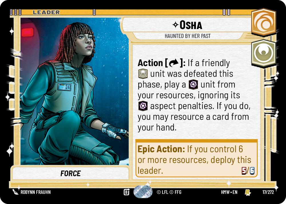 Osha Haunted By Her Past 17/272 (Homeworlds) 