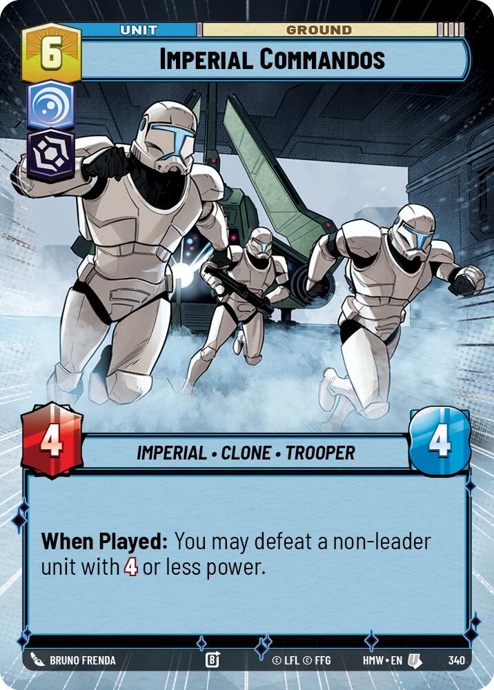Imperial Commandos Hyperspace 340 (Homeworlds) 