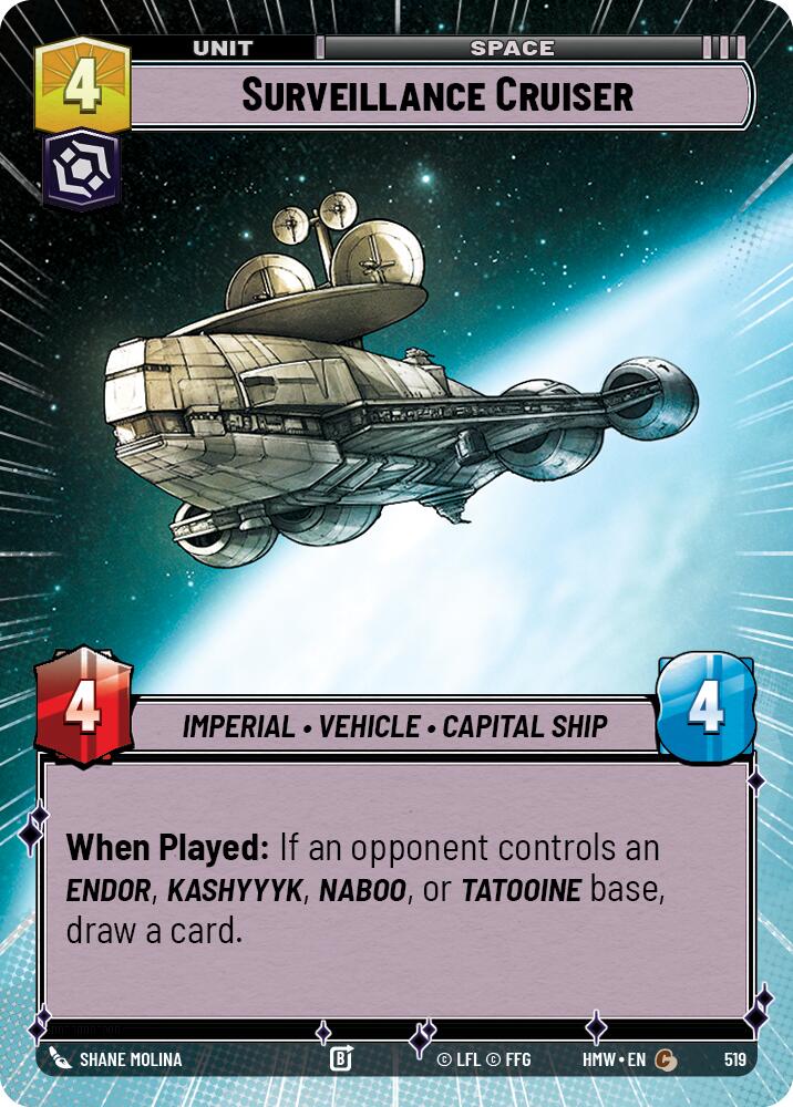 Surveillance Cruiser Hyperspace 519 (Homeworlds) 