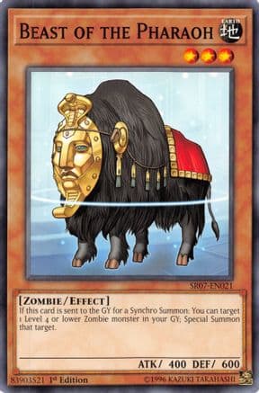 Beast of the Pharaoh [SR07-EN021] Common