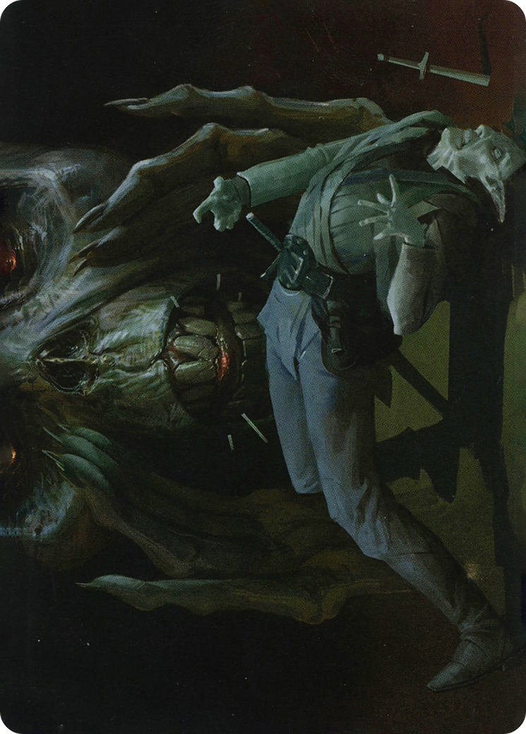 Power Word Kill // Power Word Kill (AAFR-035) - Adventures in the Forgotten Realms Art Series (Borderless) Foil