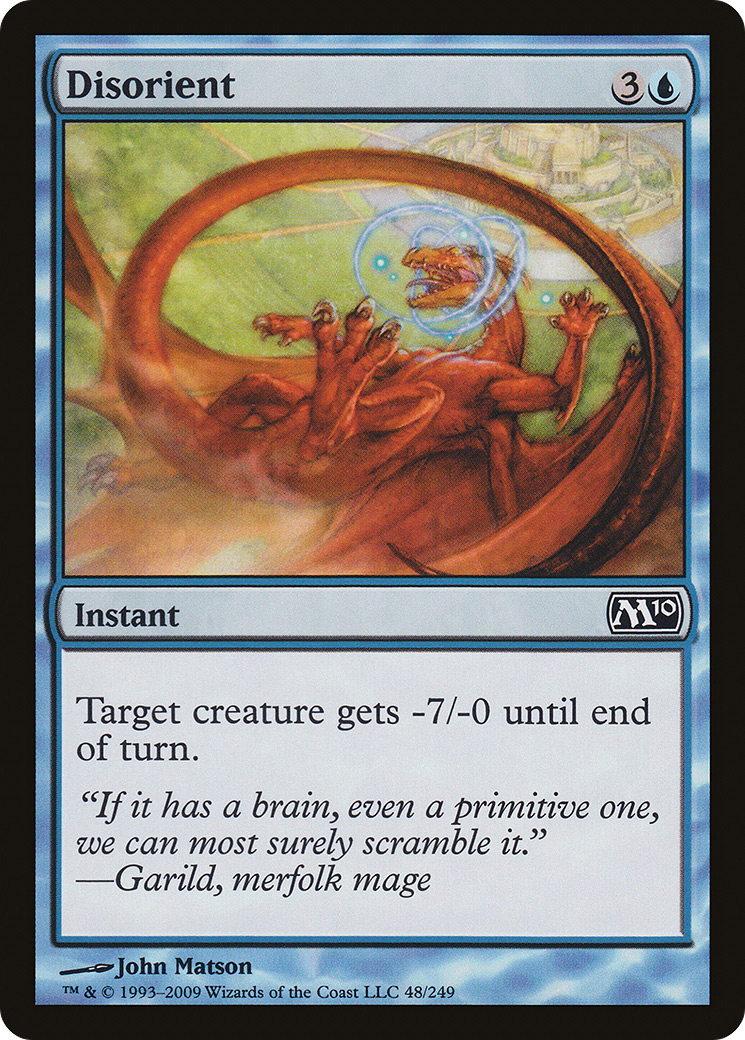 Disorient [Magic 2010] Foil