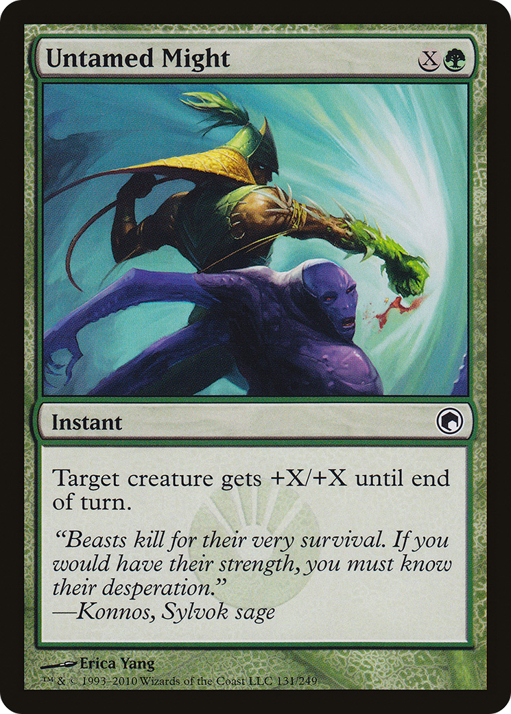 Untamed Might [Scars of Mirrodin] Foil