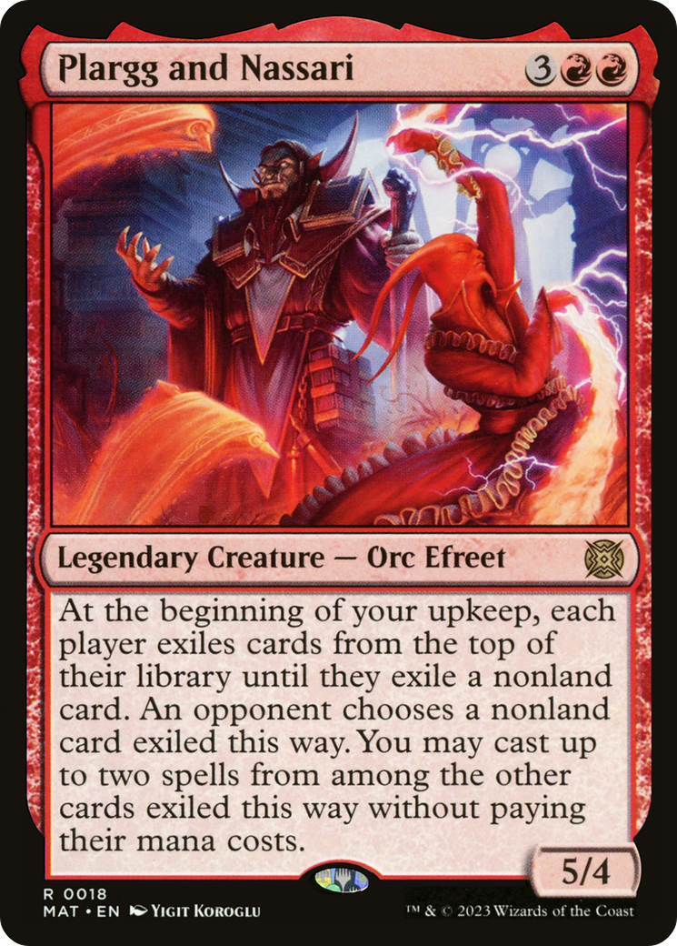 Plargg and Nassari [March of the Machine: The Aftermath] Foil