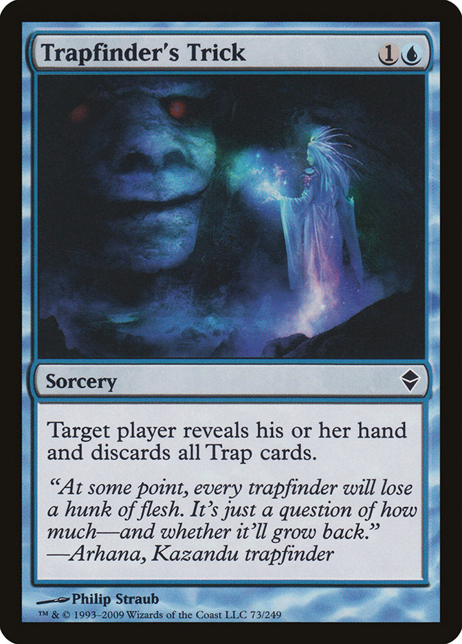 Trapfinder's Trick 73/249 (Zendikar)  - Foil