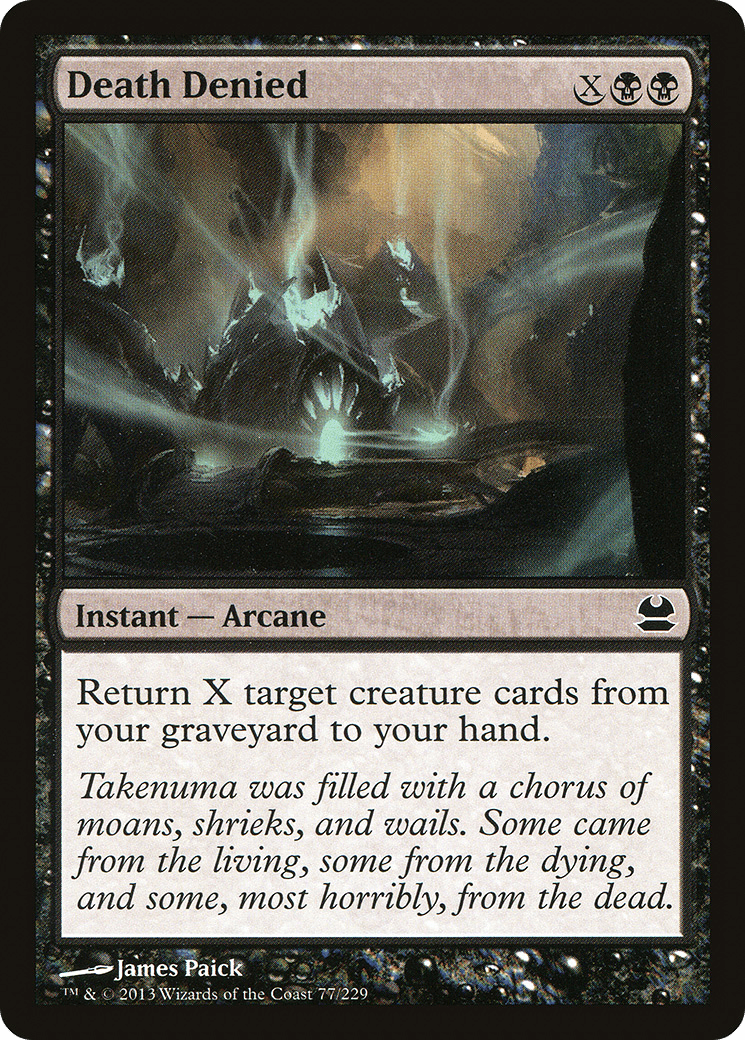 Death Denied [Modern Masters] Foil