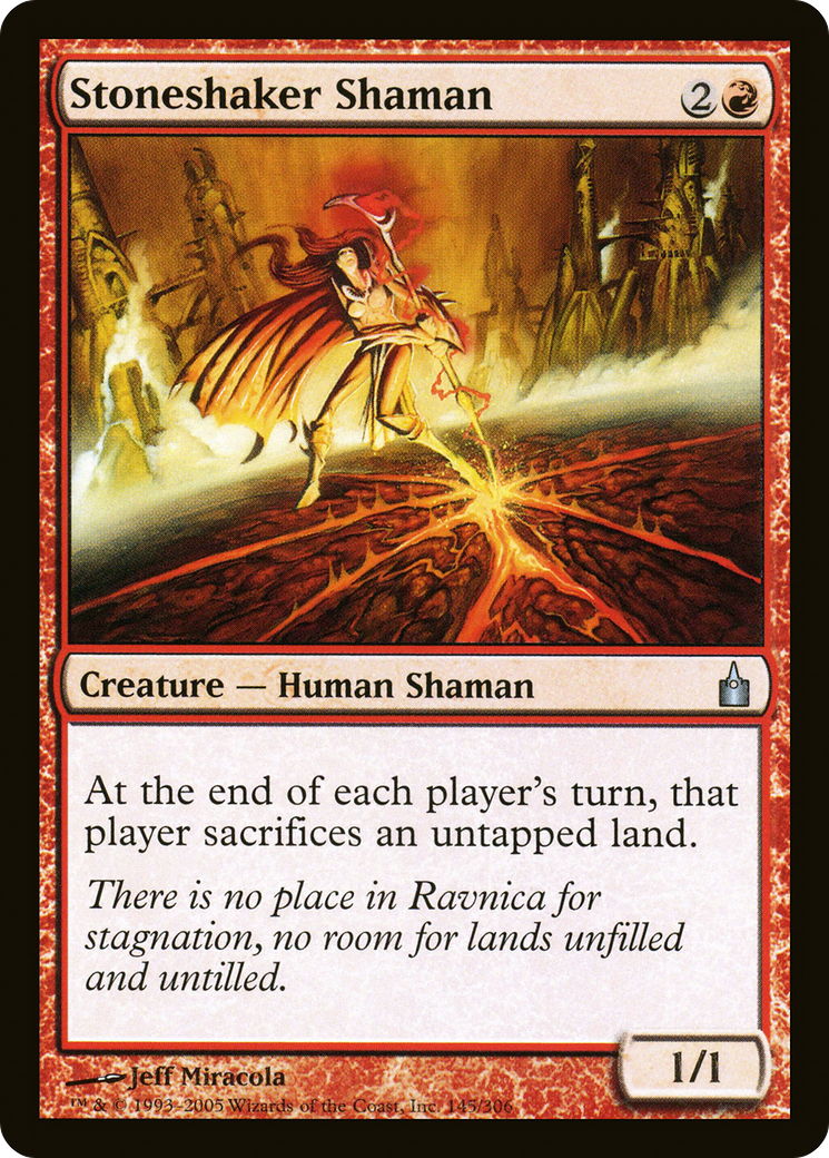 Stoneshaker Shaman [Ravnica: City of Guilds] Foil