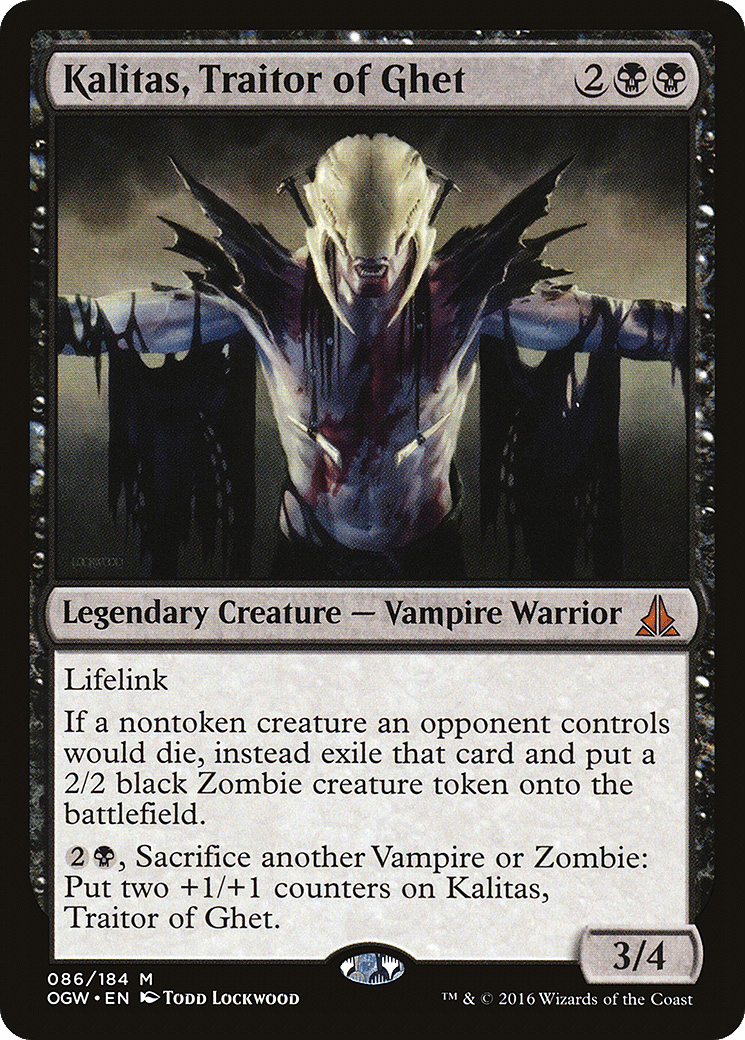 Kalitas, Traitor of Ghet [Oath of the Gatewatch] Foil