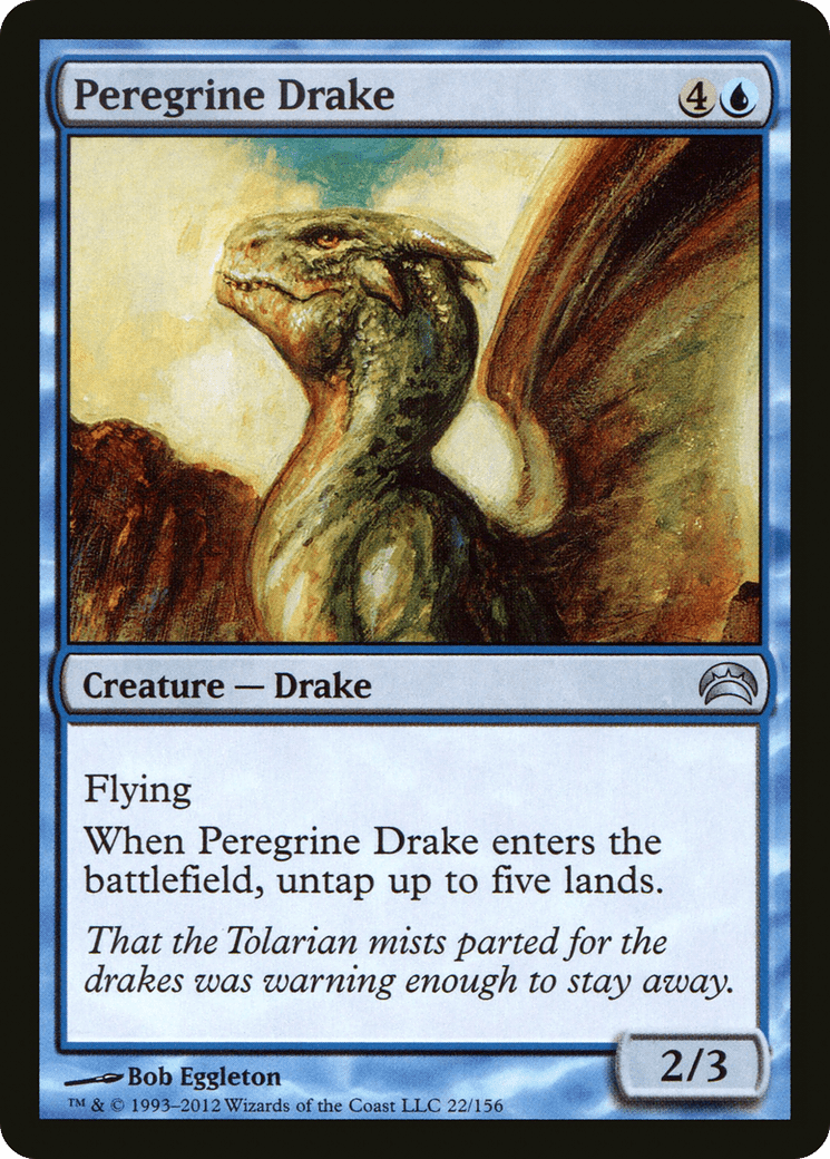 Peregrine Drake (022) [Planechase 2012]  Foil