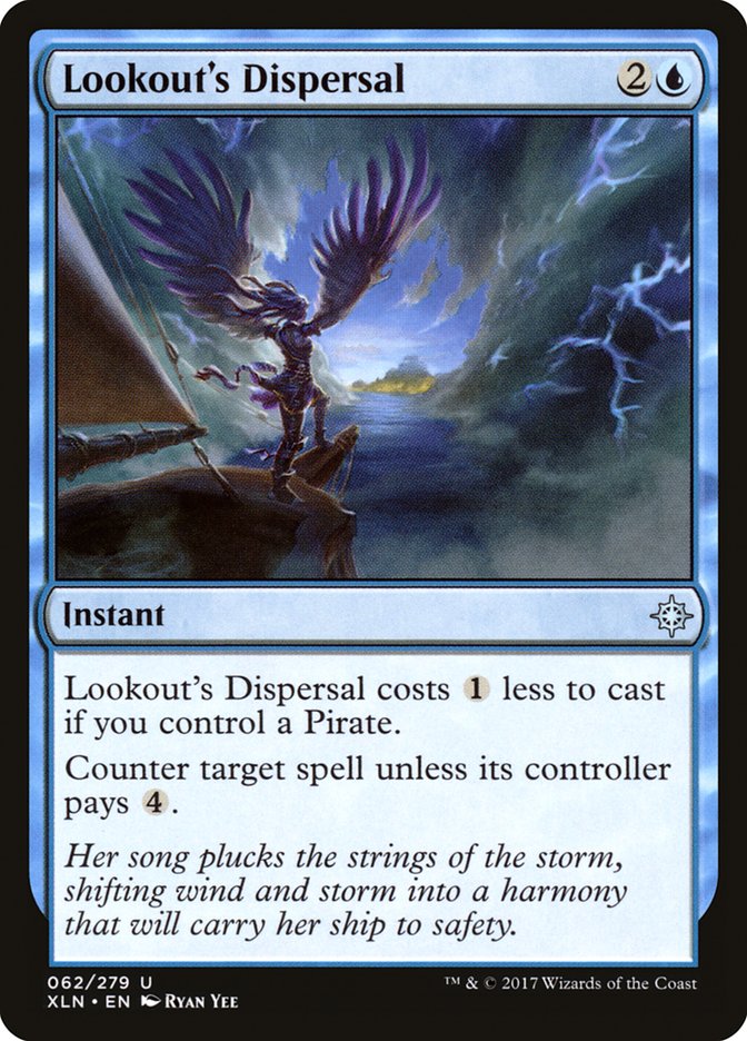 Lookout's Dispersal 62/279 (Ixalan)  - Foil