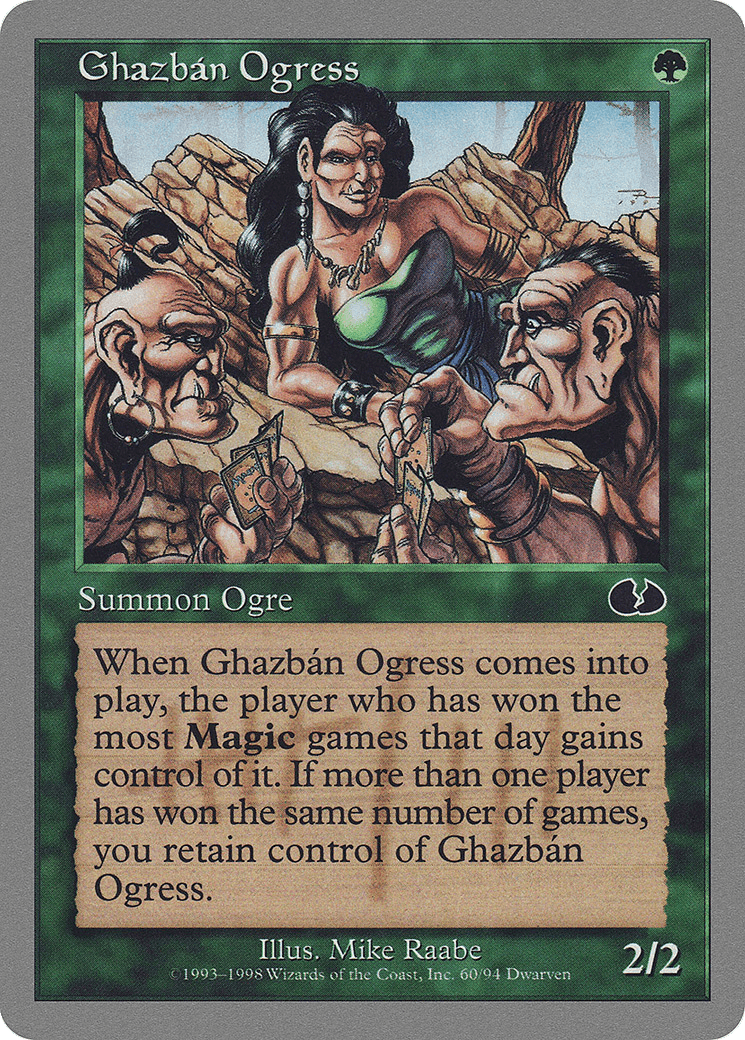 Ghazban Ogress [Unglued]