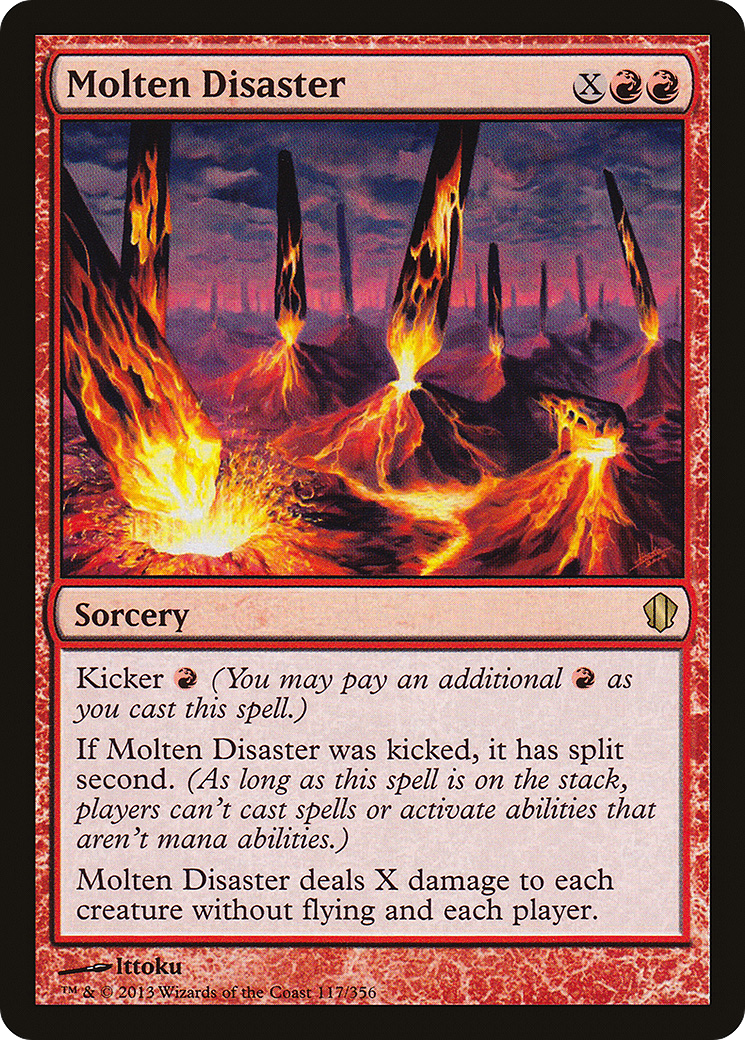 Molten Disaster [Commander 2013]