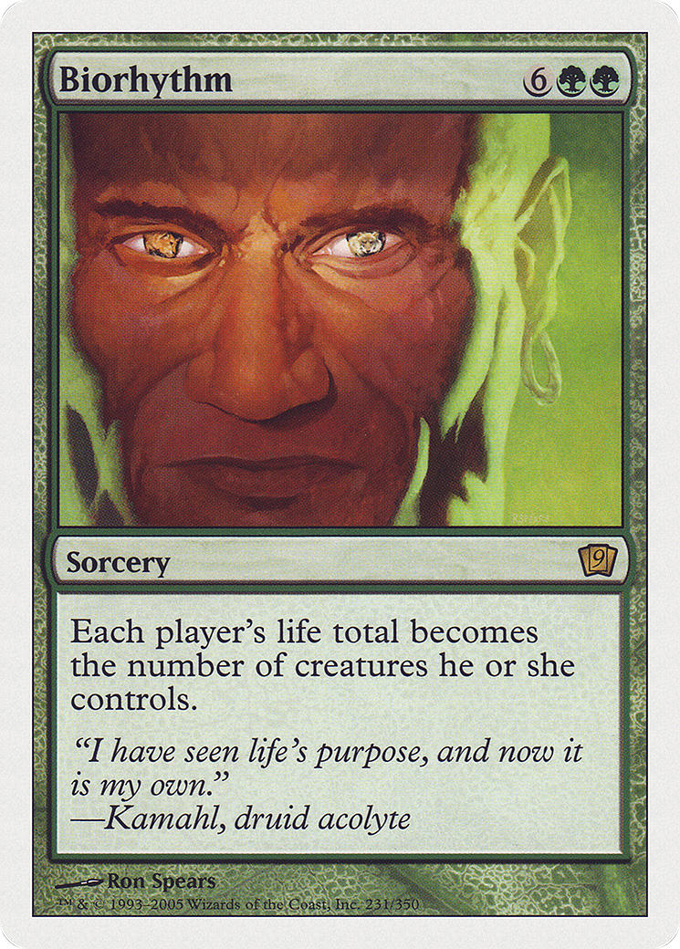 Biorhythm [Ninth Edition] Foil