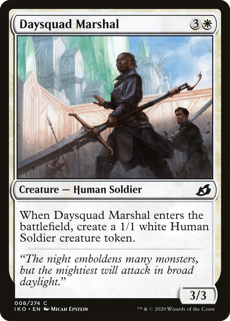 Daysquad Marshal [Ikoria: Lair of Behemoths] Foil