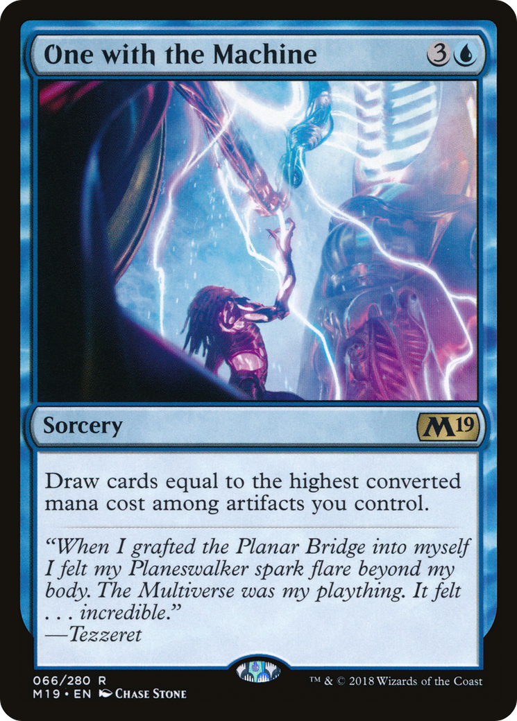One with the Machine [Core Set 2019] Foil