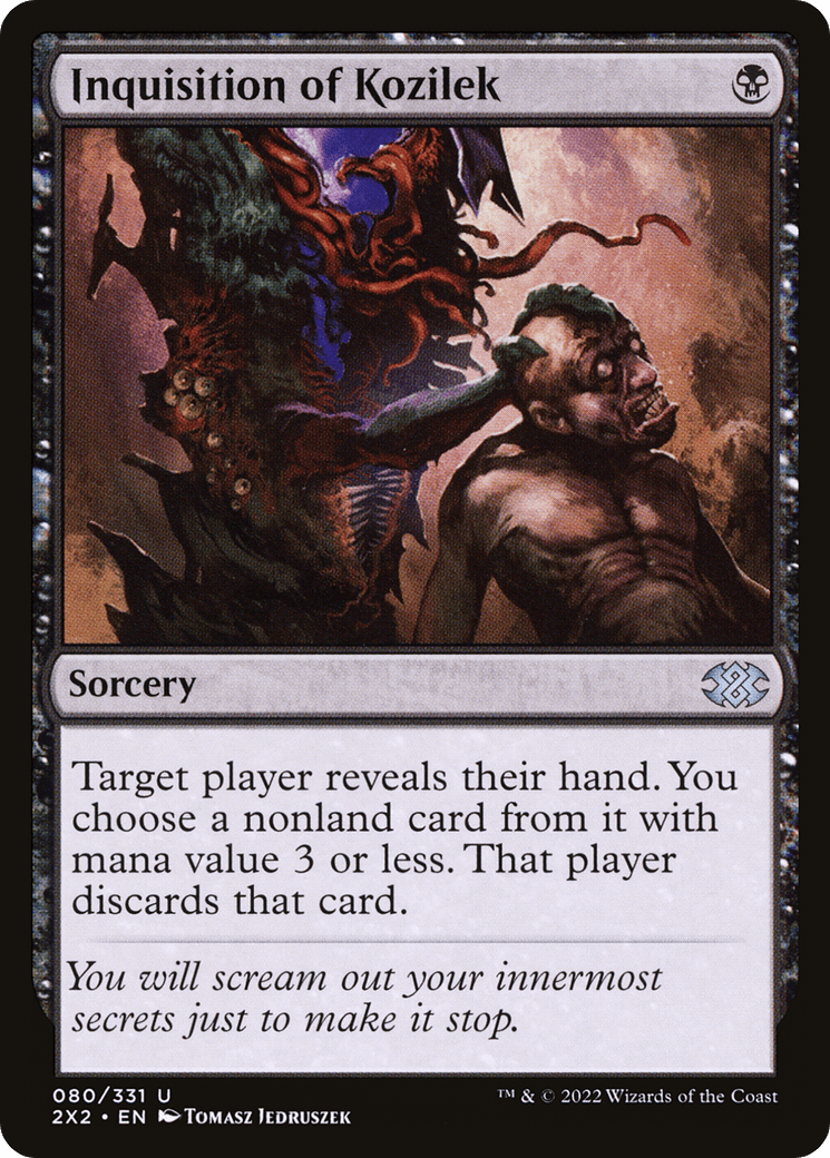 Inquisition of Kozilek [Double Masters 2022] Foil