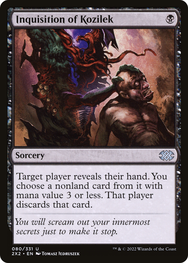 Inquisition of Kozilek [Double Masters 2022] Foil